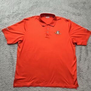 Under Armour Heat Gear  Performance Polo Mens 2XL Loose British Open Orange